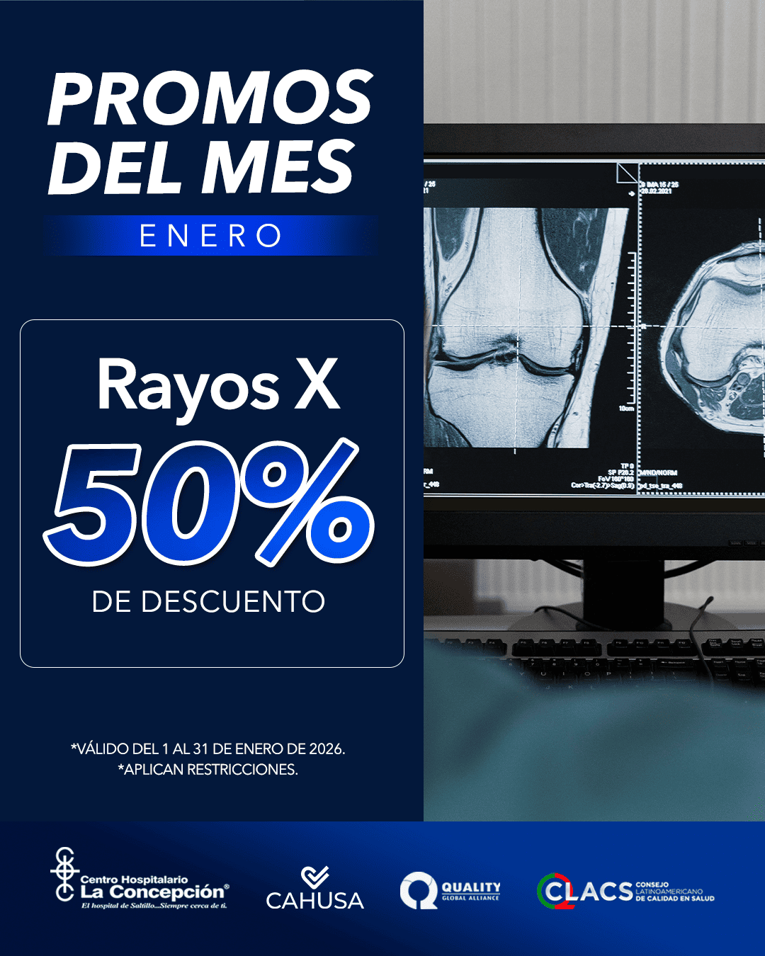 Promoción Rayos X Enero